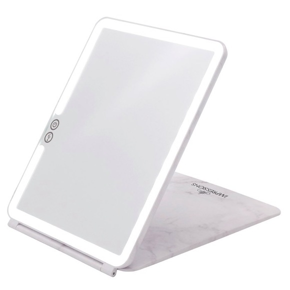 Impressions Accessories - TOUCH PAD 2.0 RECHARGEABLE MIRROR WITH FLIP COVER